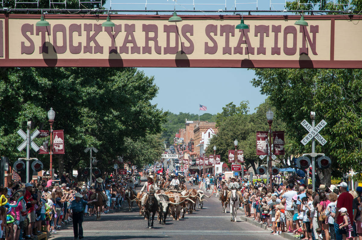 Fort Worth Stockyards Station Wallpaper