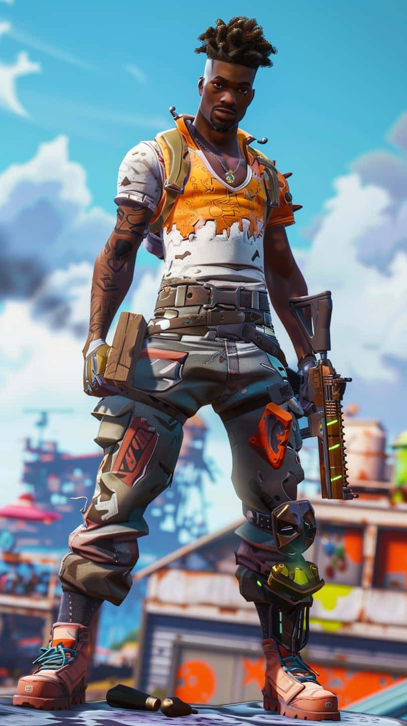 Fortnite Battle Royale Character Pose Wallpaper