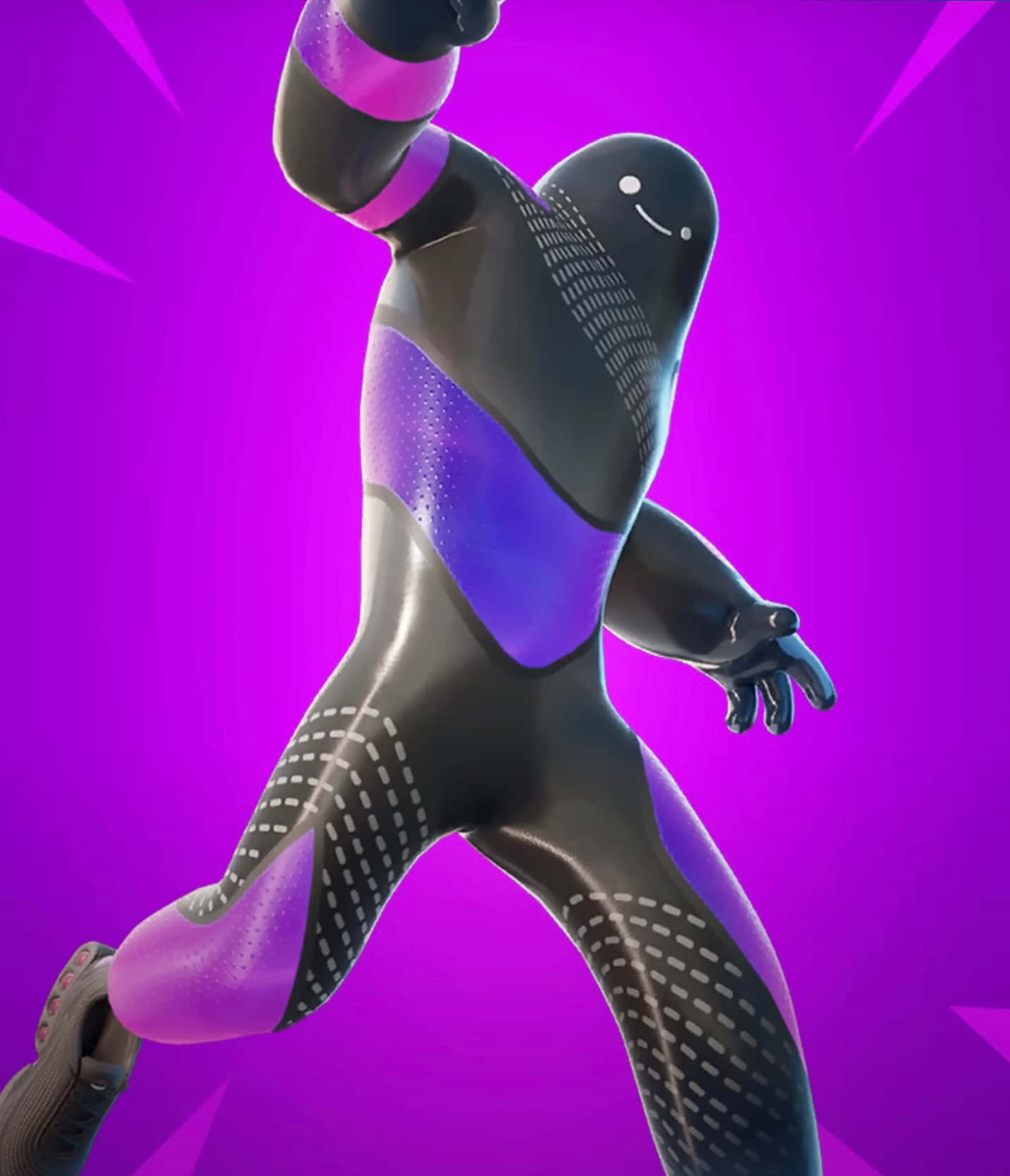 Fortnite Character Purple Backdrop Wallpaper