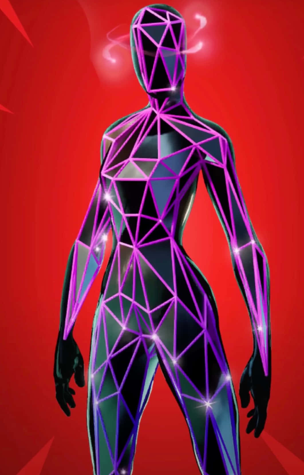 Fortnite Neon Polygon Skin P F P Wallpaper