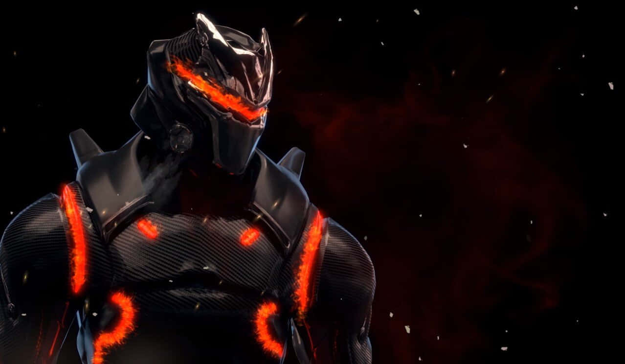 Fortnite_ Ominous_ Armor_ Character Wallpaper