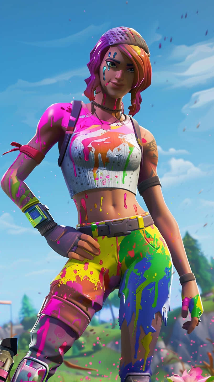 Fortnite Splash Specialist Character P F P Wallpaper