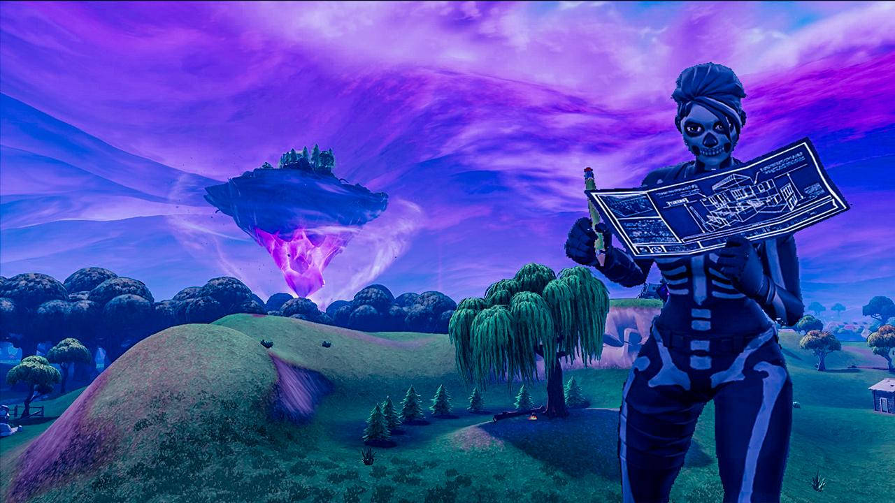 Fortnite Thumbnails Floating Island Wallpaper