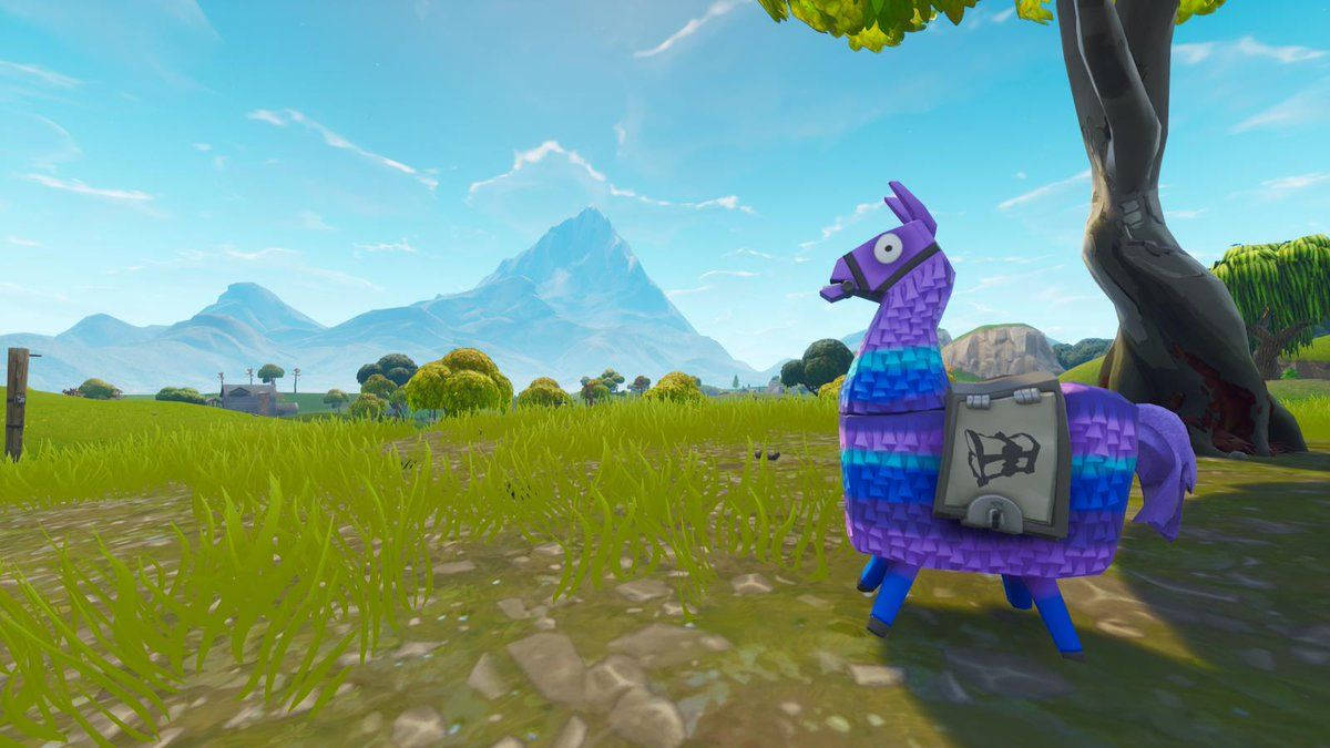 Fortnite Thumbnails Llama Wallpaper