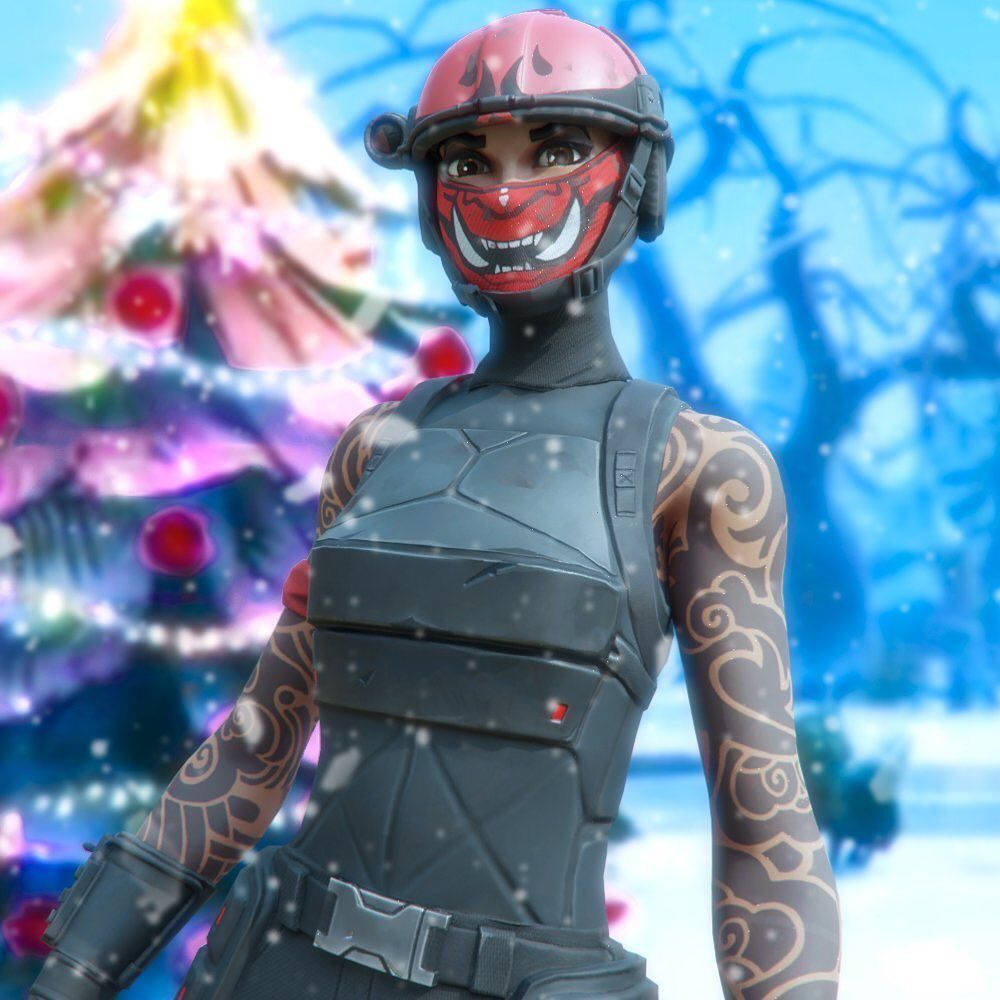 Fortnite Thumbnails Manic Christmas Wallpaper