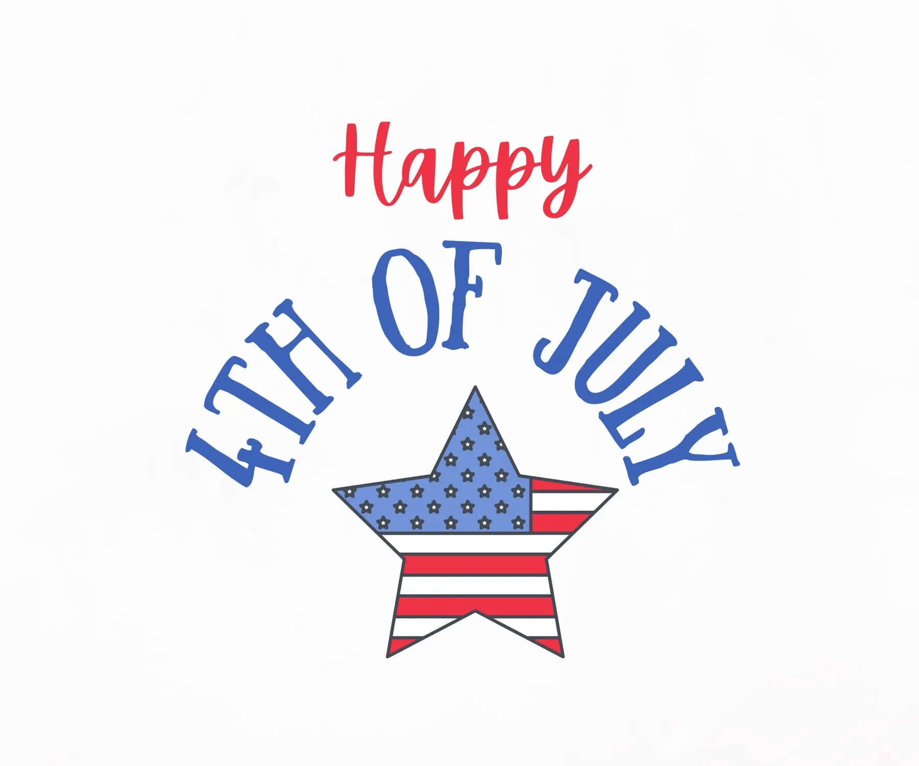 Fourthof July Celebration Star Wallpaper