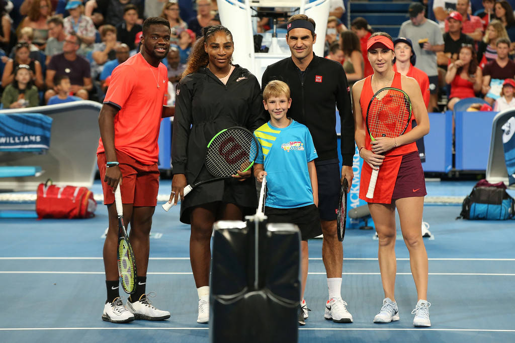 Frances Tiafoe At 2019 Hopman Cup Wallpaper