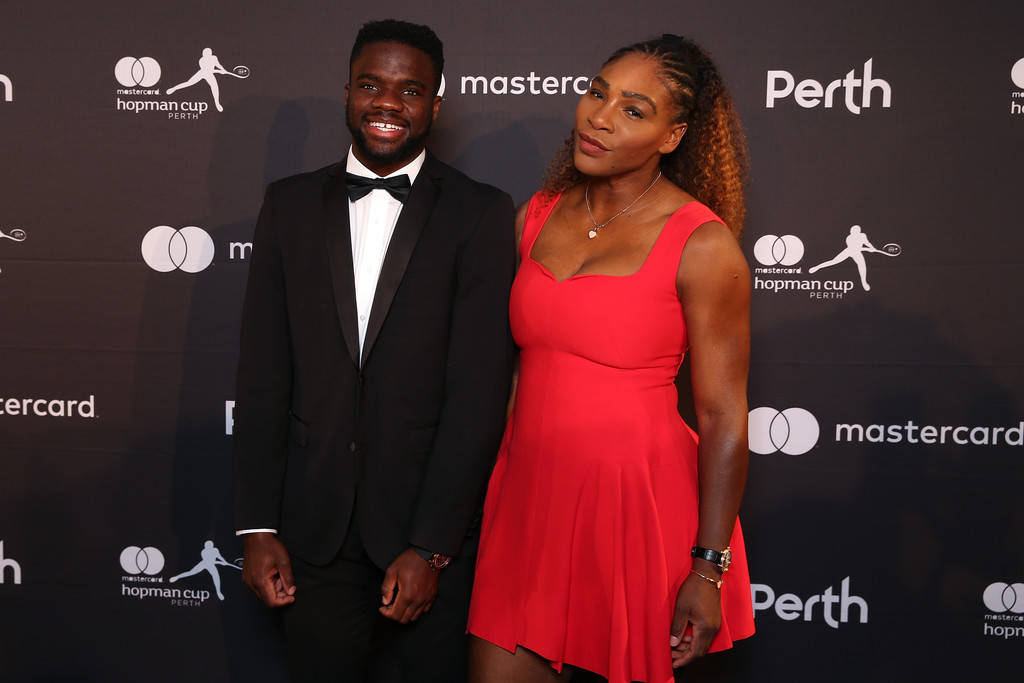 Frances Tiafoe At Hopman Cup Gala Wallpaper