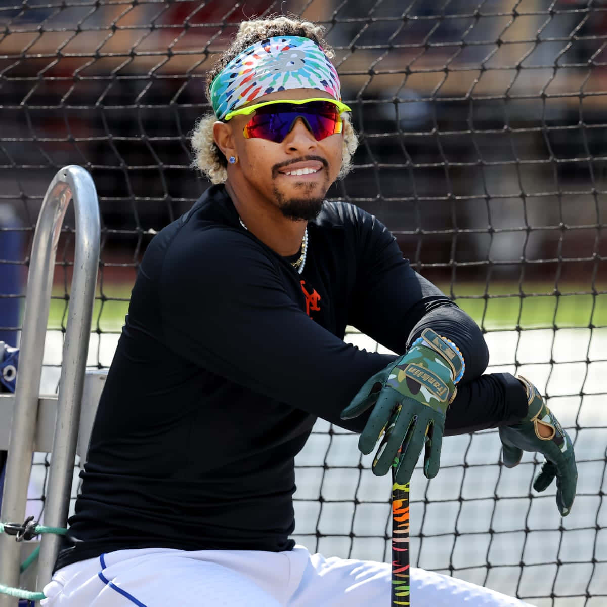 Francisco Lindor Baseball Practice Smile Wallpaper