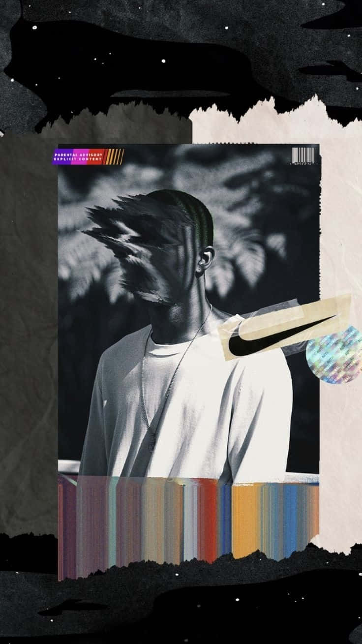 Frank Ocean Artistic Collage Wallpaper