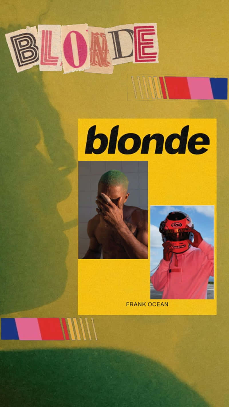 Frank Ocean Blonde Aesthetic Collage Wallpaper