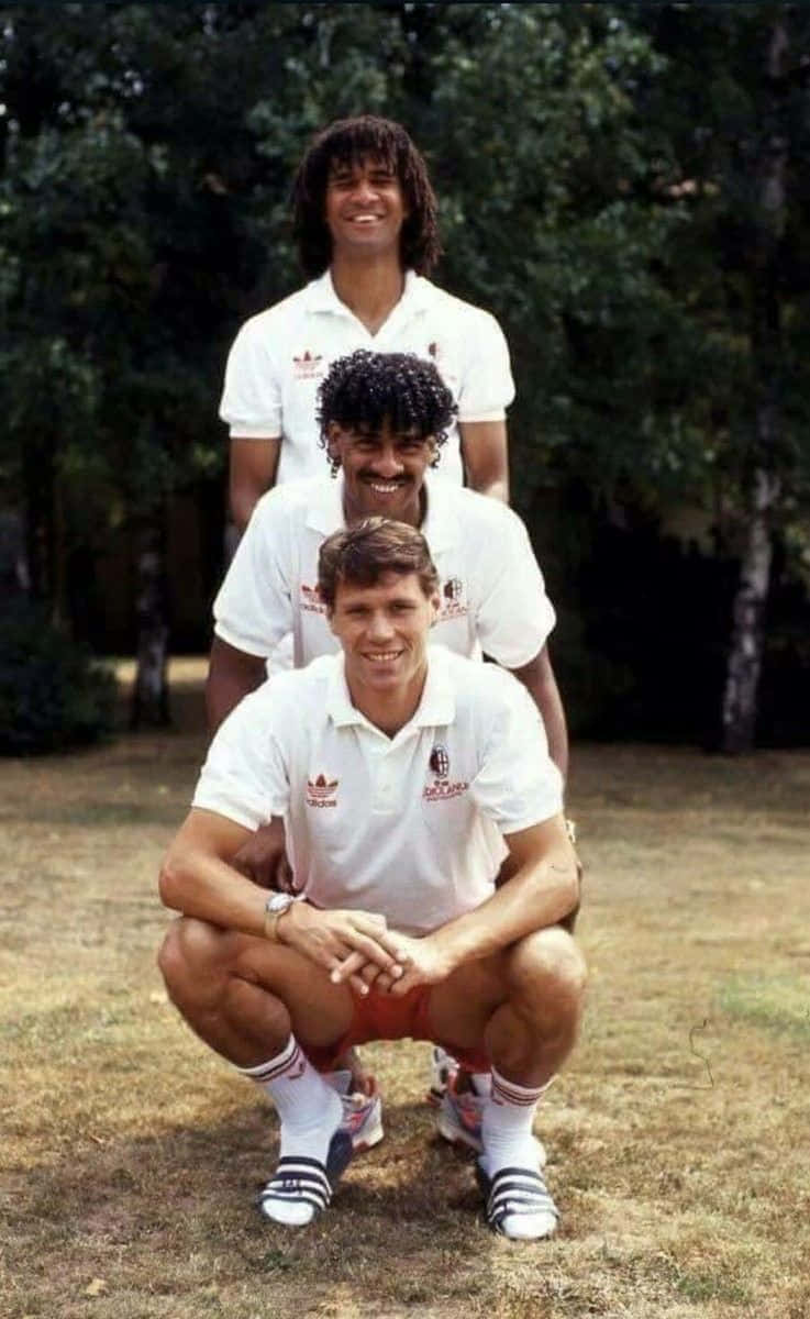 Frank Rijkaard And Marco Van Basten Wallpaper