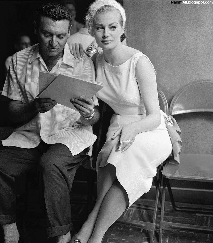 Frankie Laine With Anita Ekberg Wallpaper