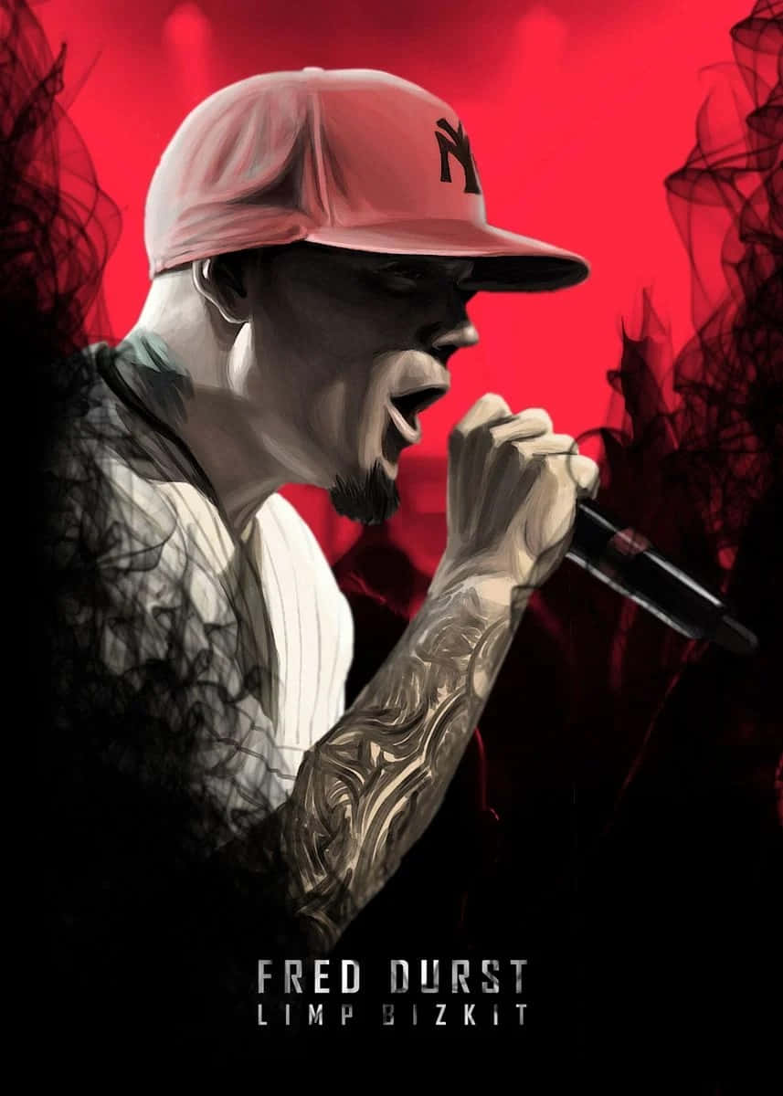 Fred Durst Limp Bizkit Performance Art Wallpaper