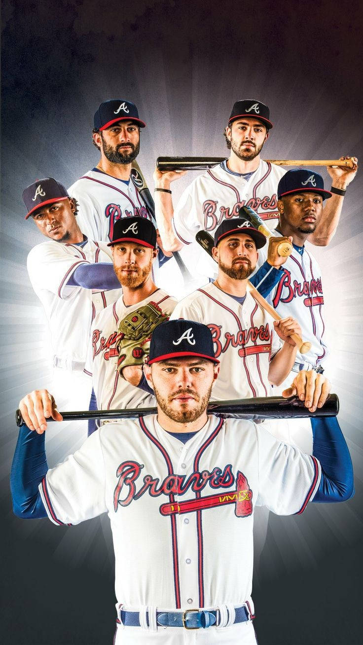 Freddie Freeman Team Photo Wallpaper