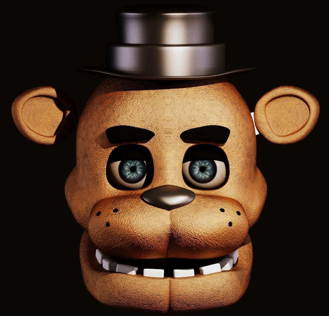 Freddy Fazbear Smiling In The Spotlight Wallpaper