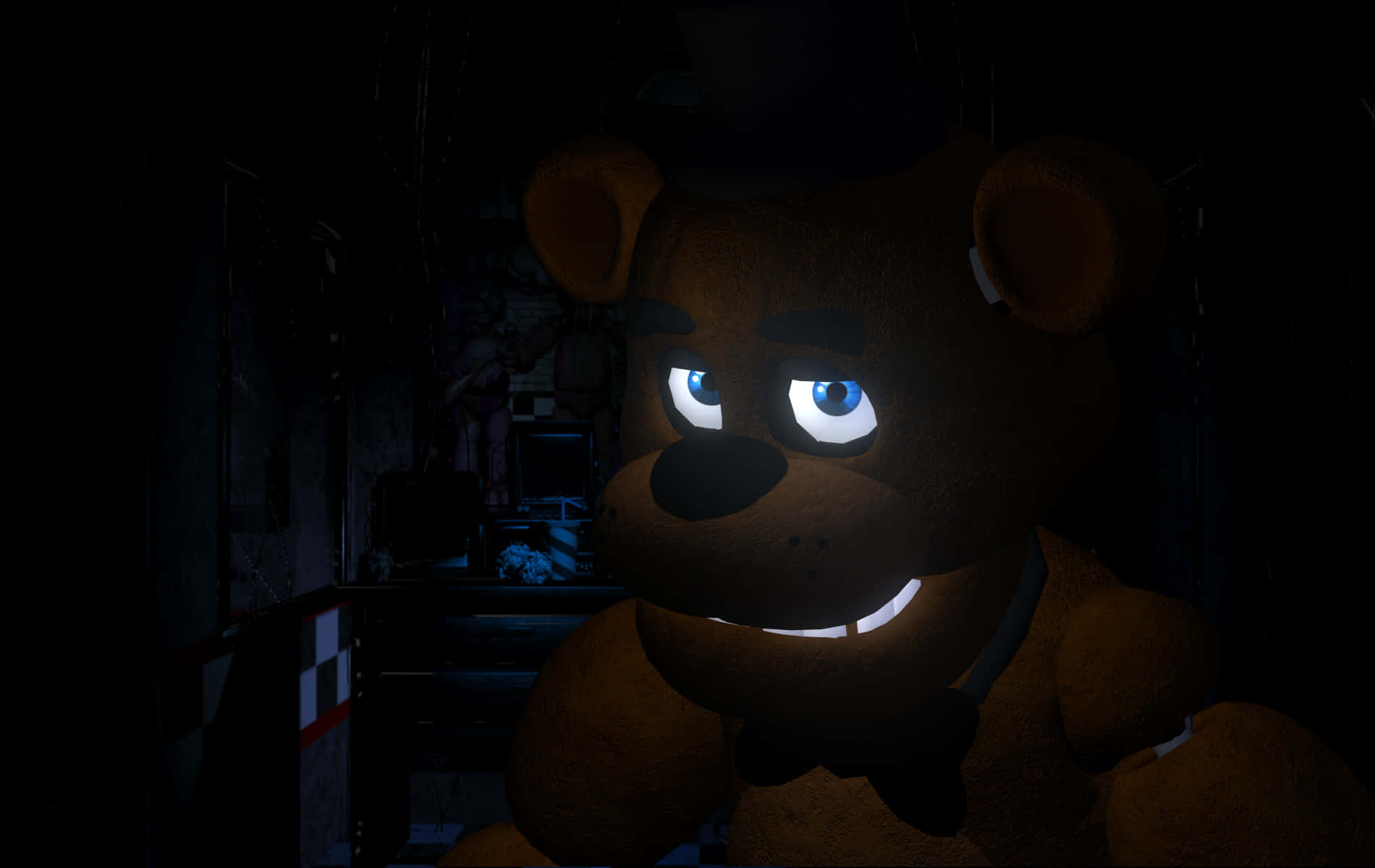 Freddy Fazbear – The Iconic Character From Five Nights At Freddy's Game Wallpaper