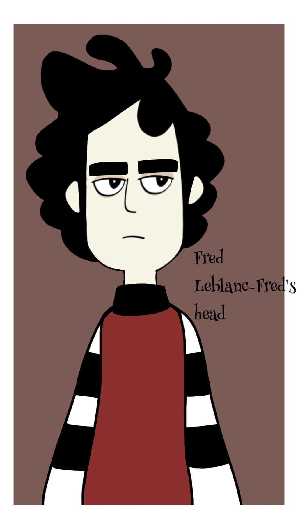 Freds Head Fred Leblanc Portrait Wallpaper