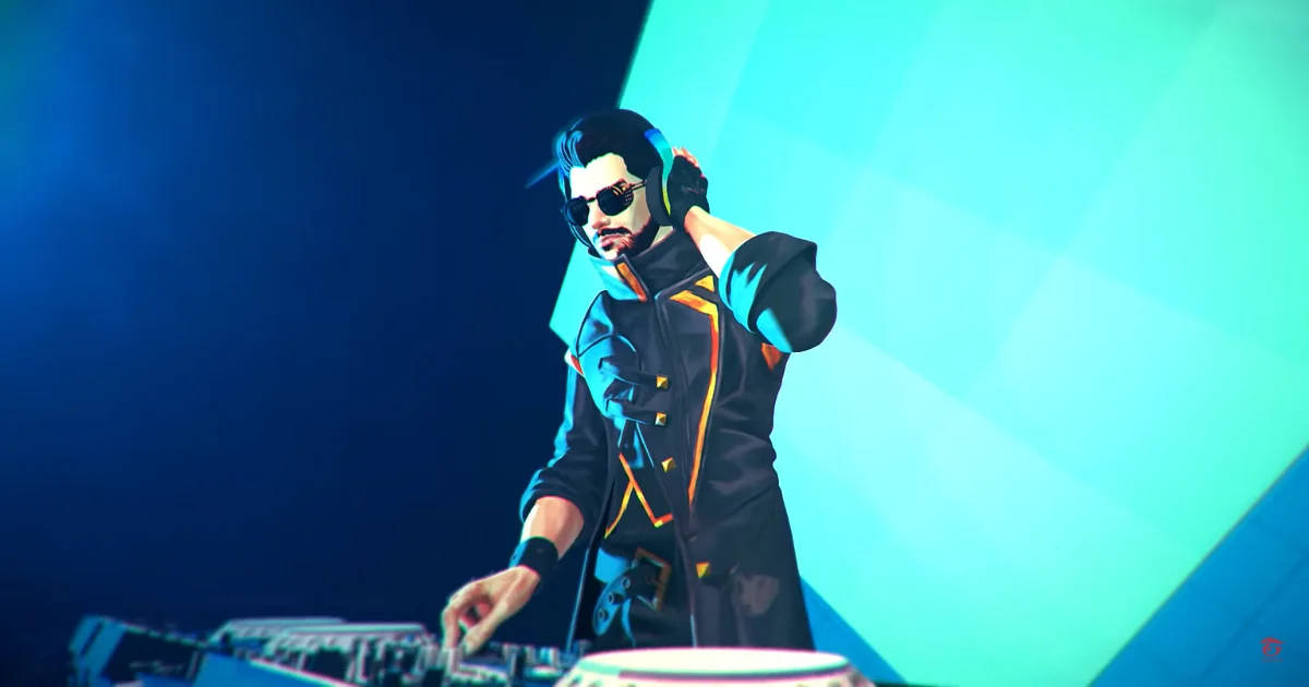 Free Fire Dj Alok Dj-ing Wallpaper