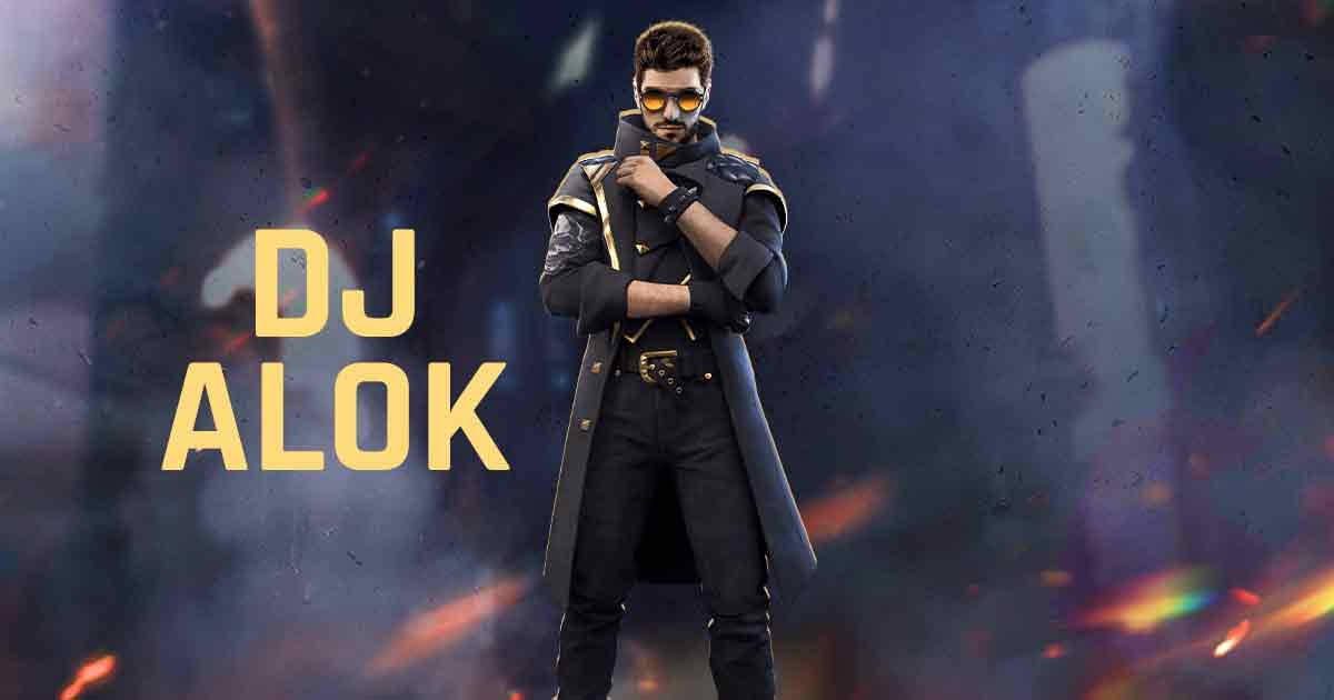 Free Fire Dj Alok Promotional Poster Wallpaper