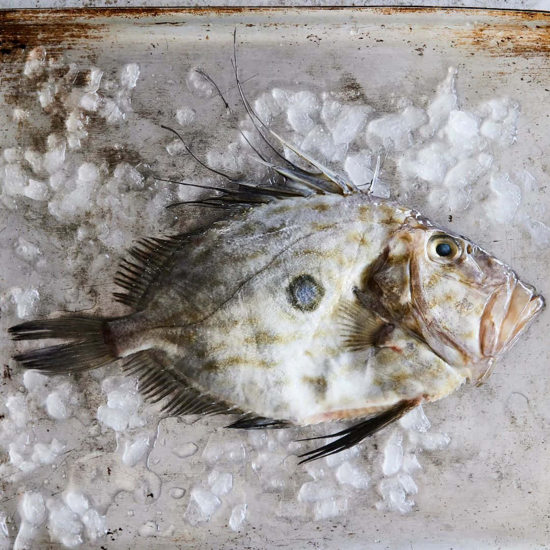 Fresh Doryfish On Ice.jpg Wallpaper