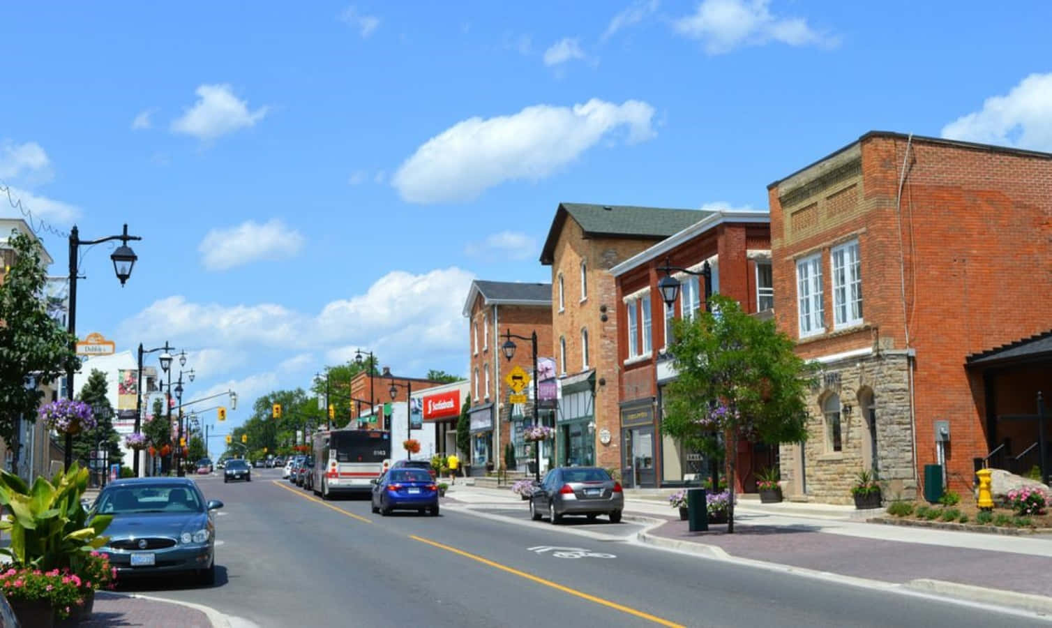 Fresh Morning In Markham Cityscape Wallpaper