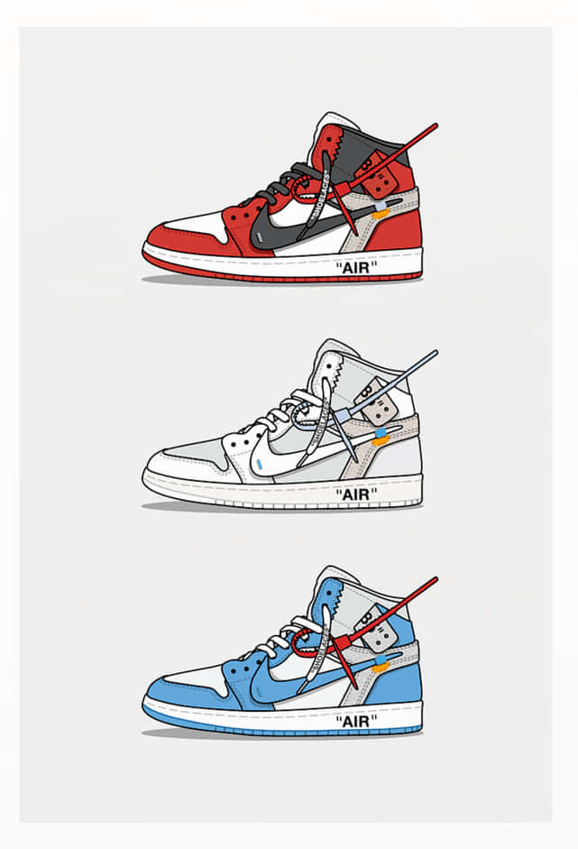 Fresh Off The Market, The Off White Jordan 1. Wallpaper