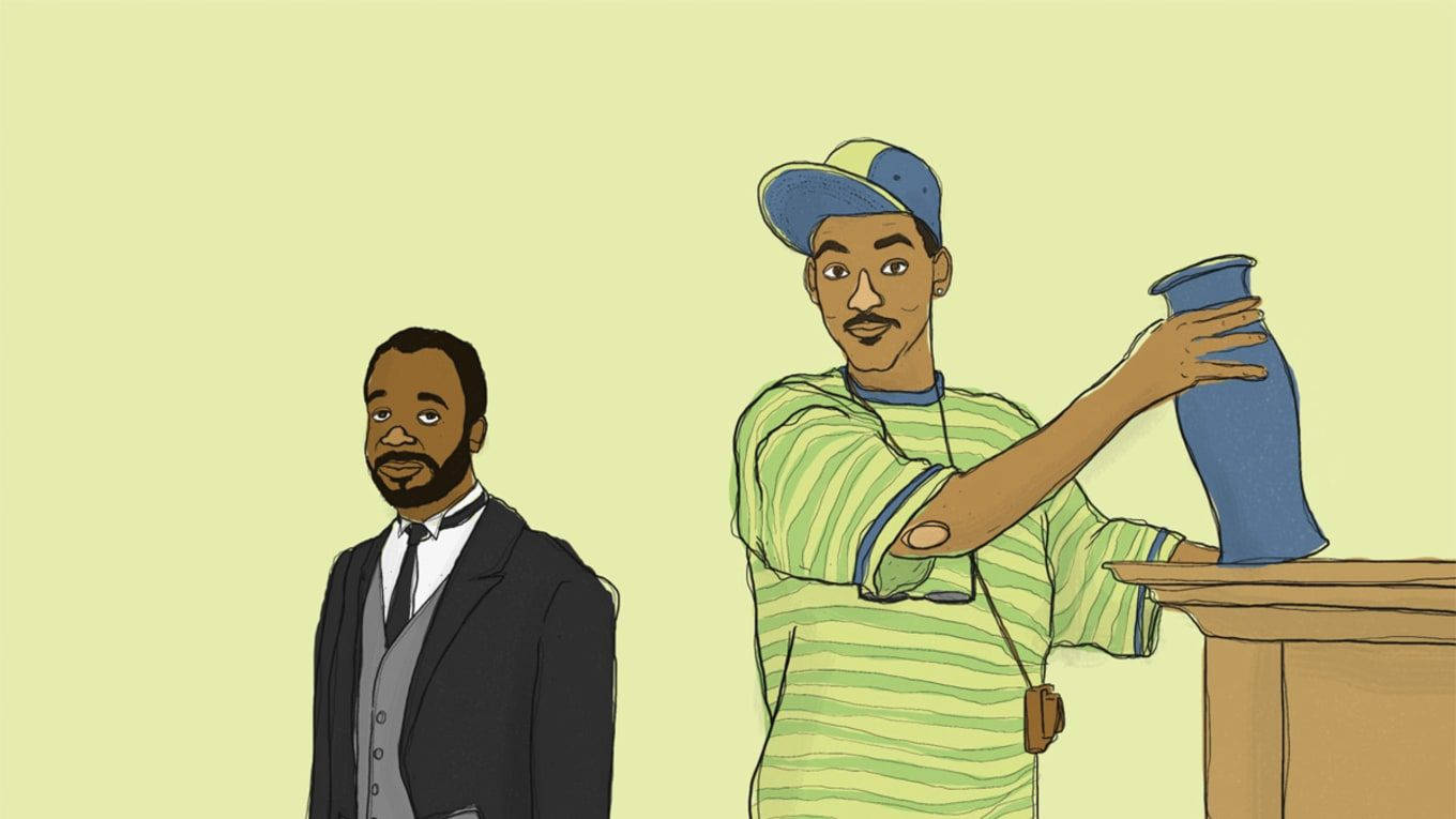 Fresh Prince And Geoffrey Butler Wallpaper