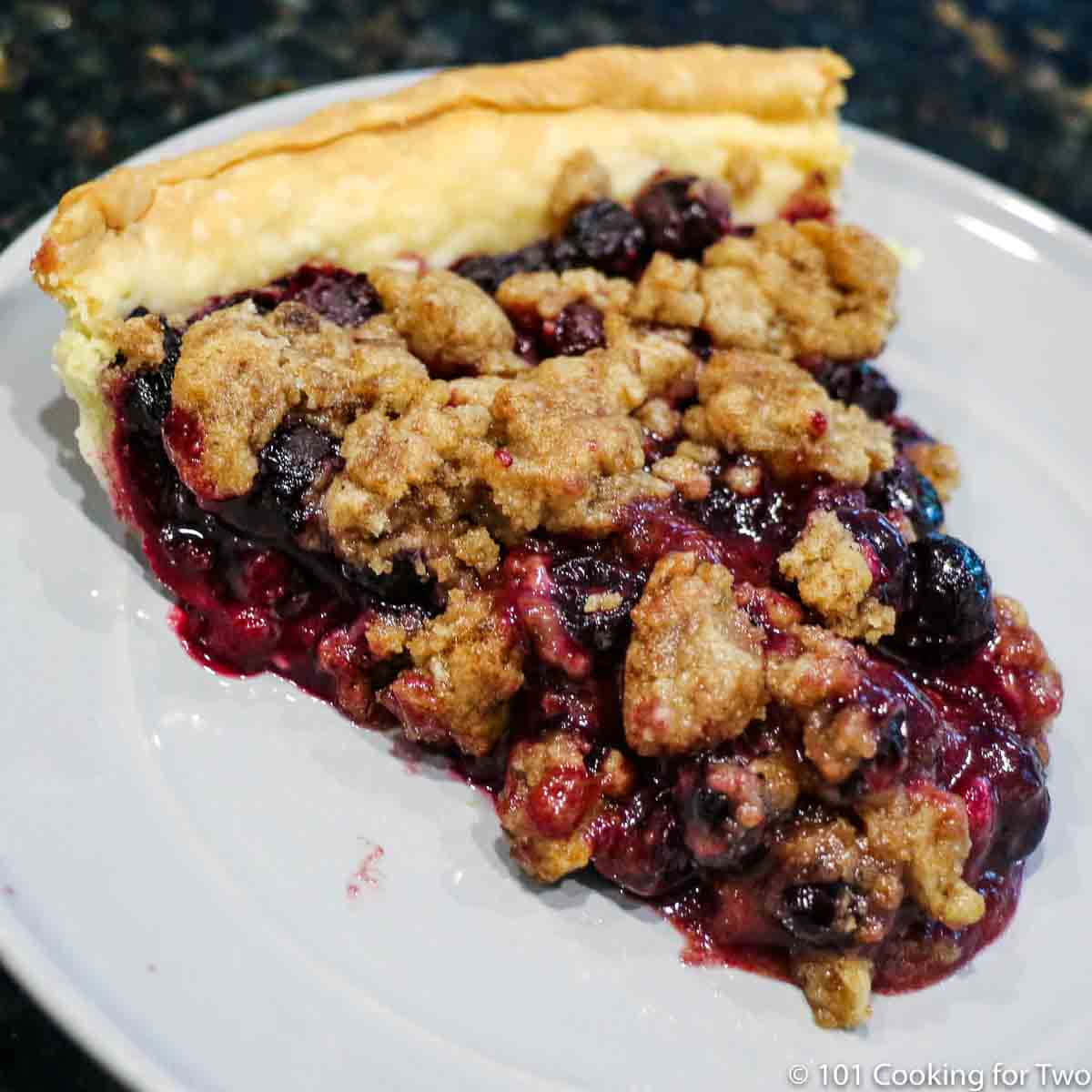 Freshly Baked Blueberry Pie Wallpaper