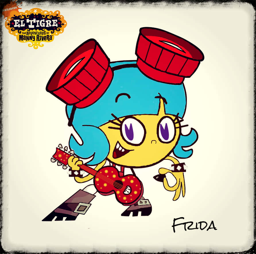 Frida Suárez From El Tigre The Adventures Of Manny Rivera Wallpaper