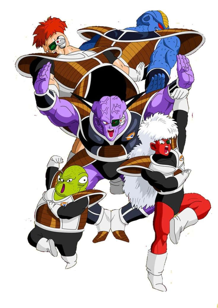 Frieza Force Group Pose Wallpaper