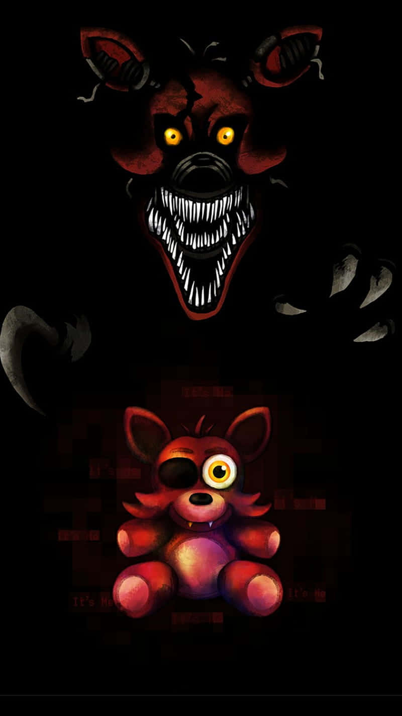 Frightened By Foxy - Five Nights At Freddy's Wallpaper