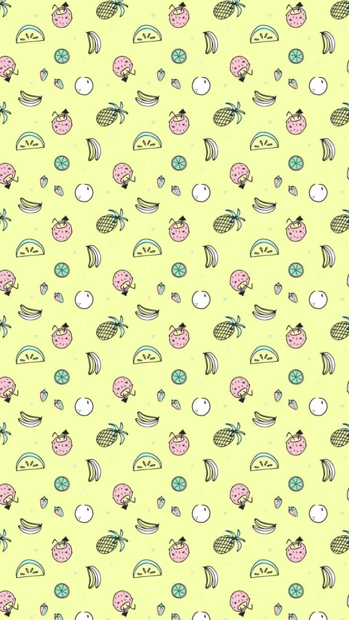 Fruit_ Pattern_ Aesthetic_ Background.jpg Wallpaper