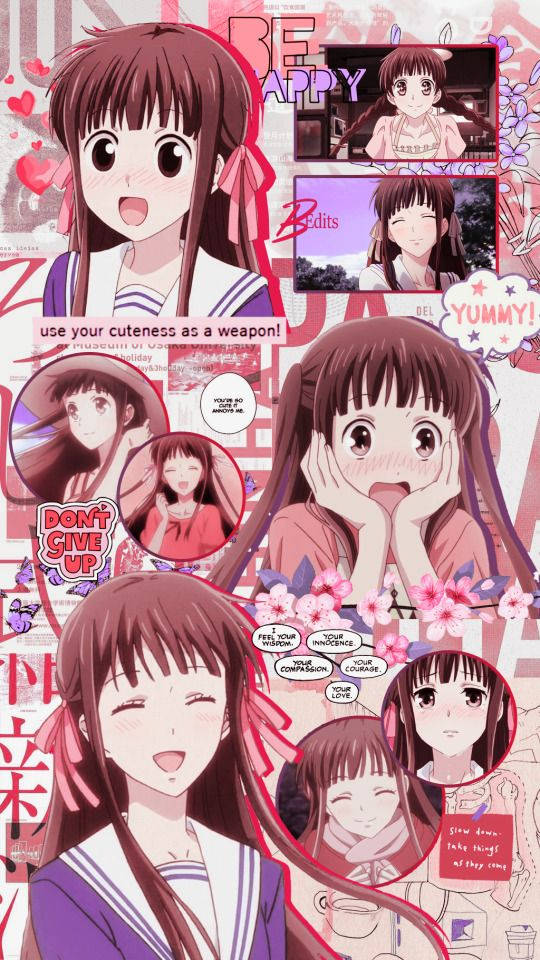 Fruits Basket Tohru Collage Wallpaper