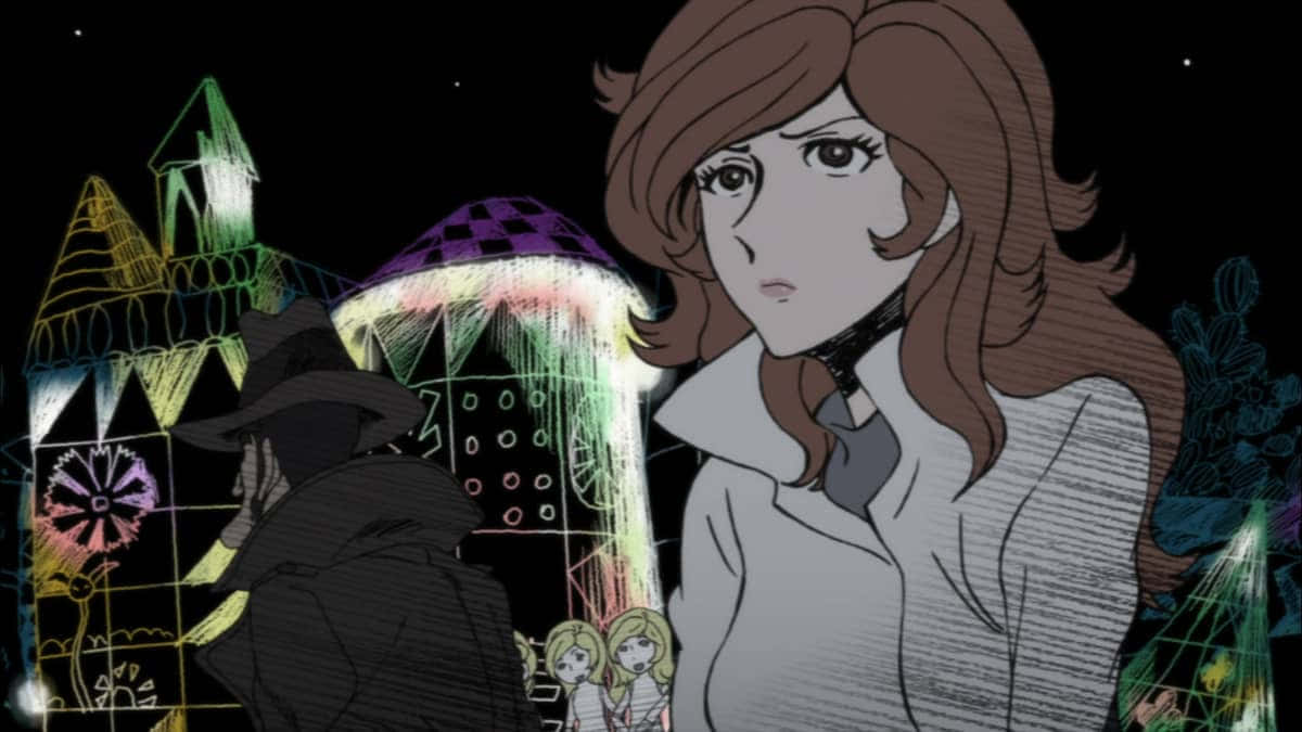 Fujiko Mine Anime Scene Wallpaper