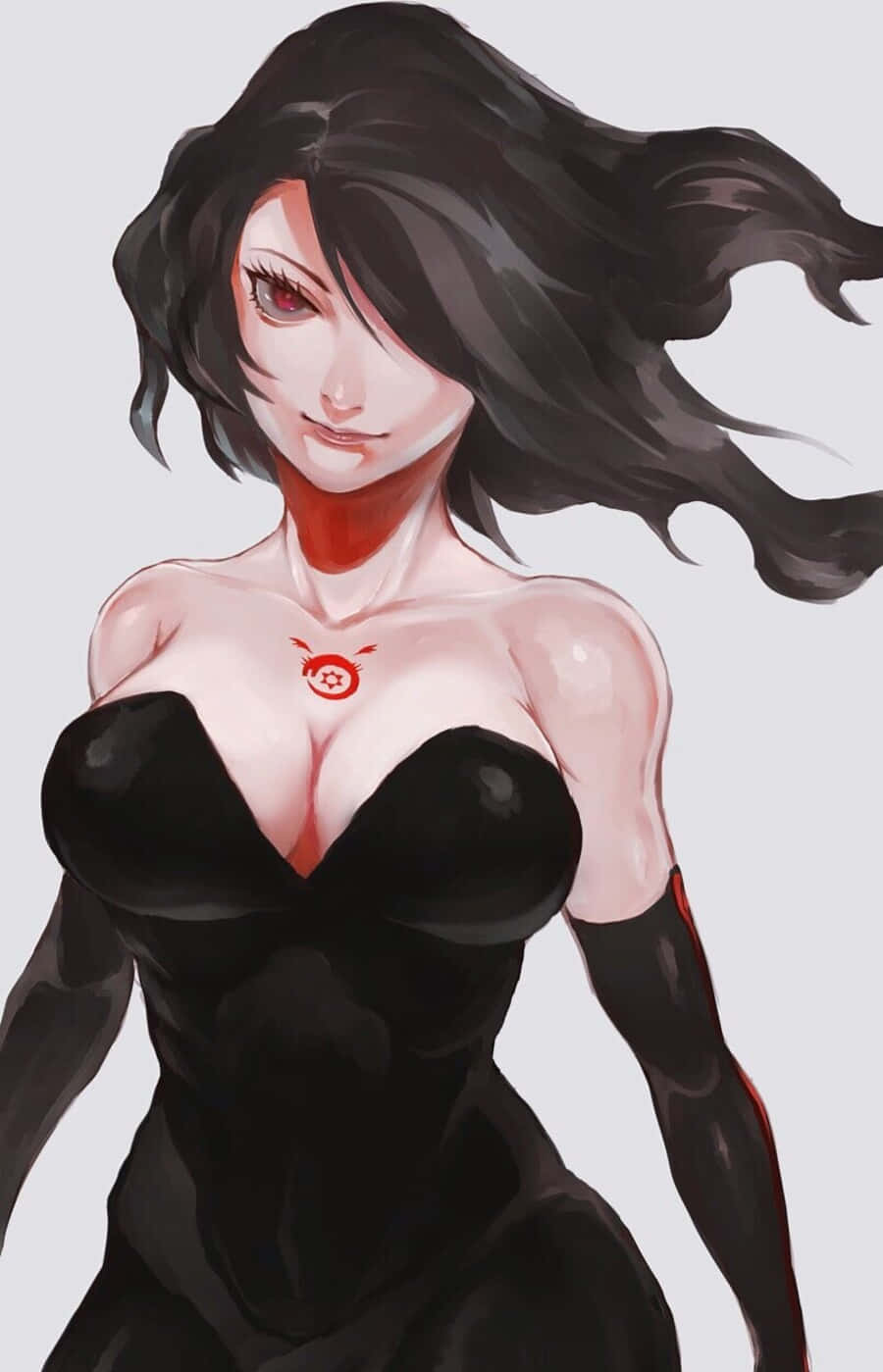 Fullmetal Alchemist - Lust In Entrancing Pose Wallpaper