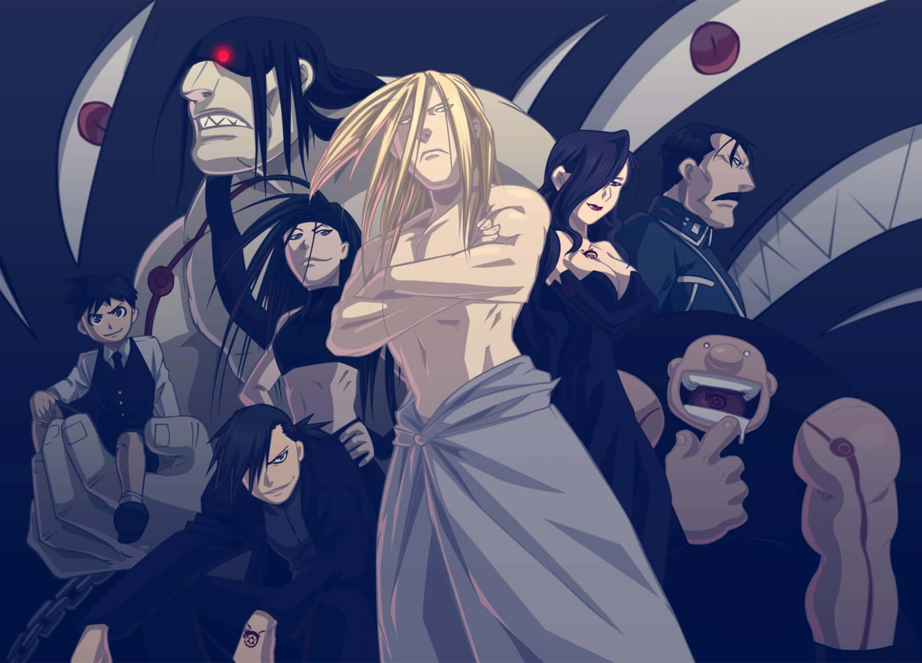 Fullmetal Alchemist's Voracious Homunculus Gluttony Wallpaper