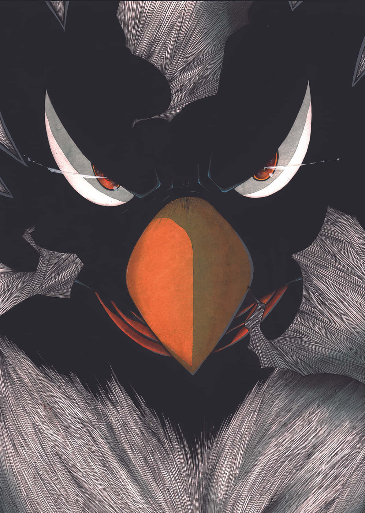 Fumikage Tokoyami: A Defender Of The League Of Villains Wallpaper