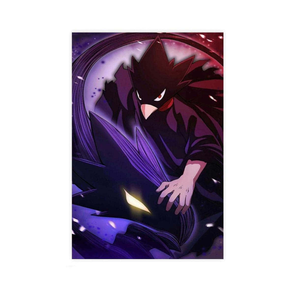 Fumikage Tokoyami Embracing His Inner Dark Shadow Wallpaper