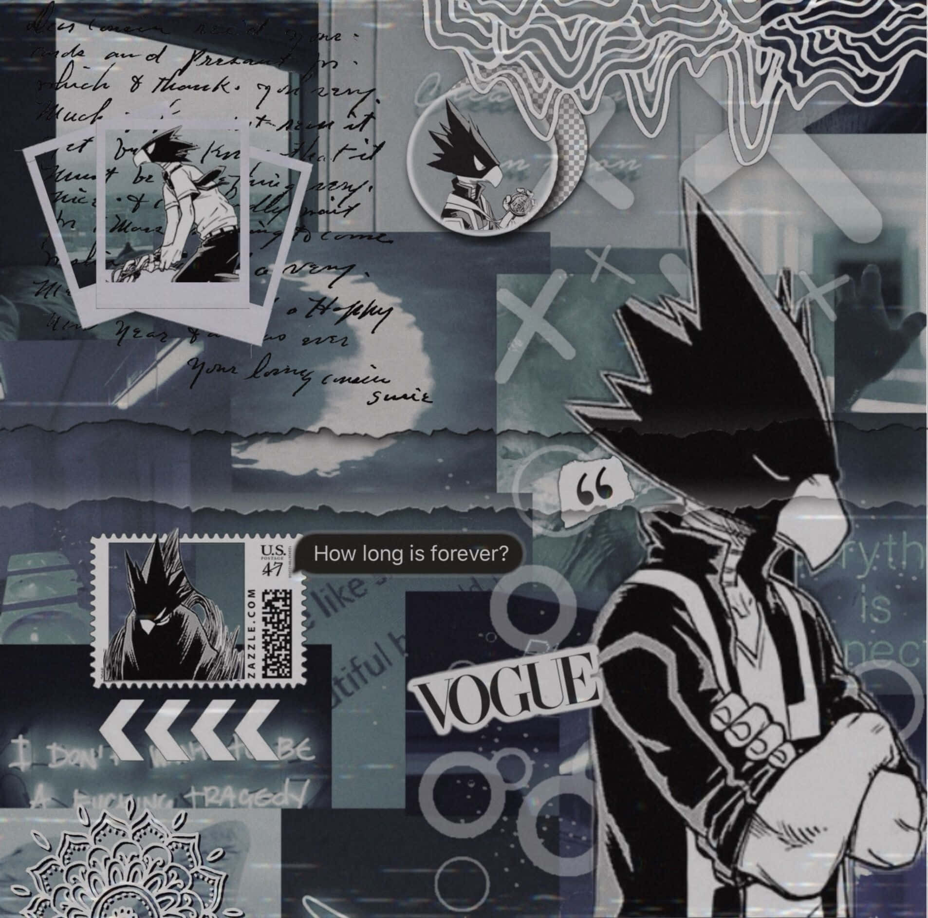 Fumikage Tokoyami Ready To Take Flight Wallpaper