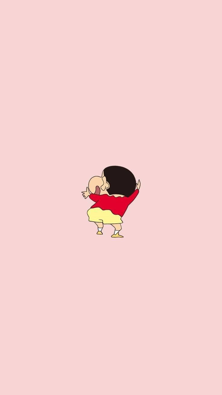 Funny Shin-chan Tumblr Iphone Wallpaper