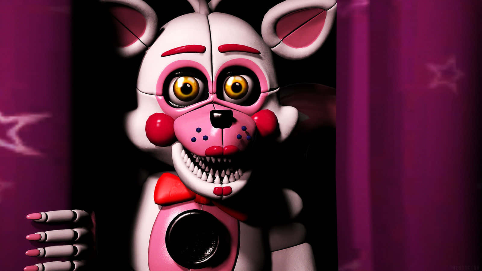 Funtime Foxy From Five Nights At Freddy's: Sister Location Wallpaper