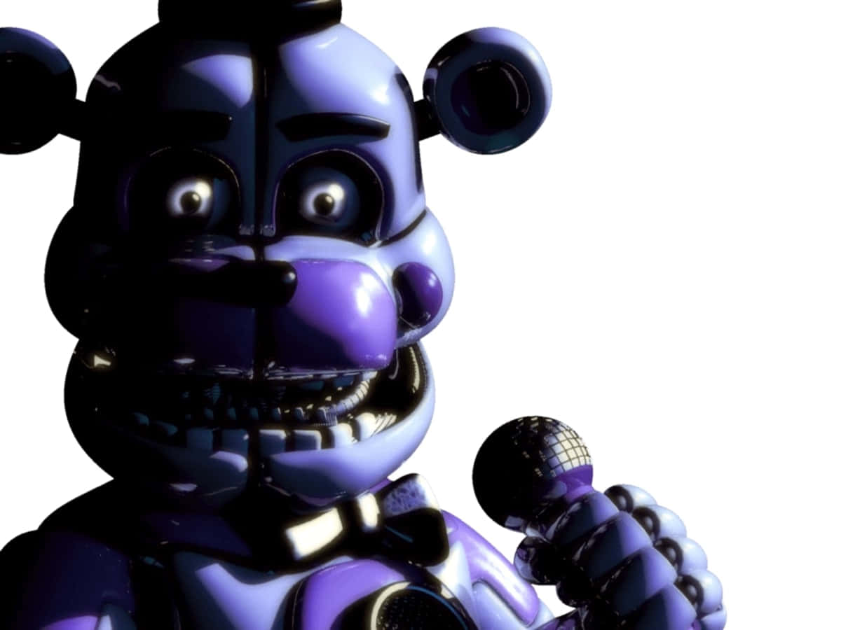 Funtime Freddy And Bon-bon: A Dynamic Duo Wallpaper