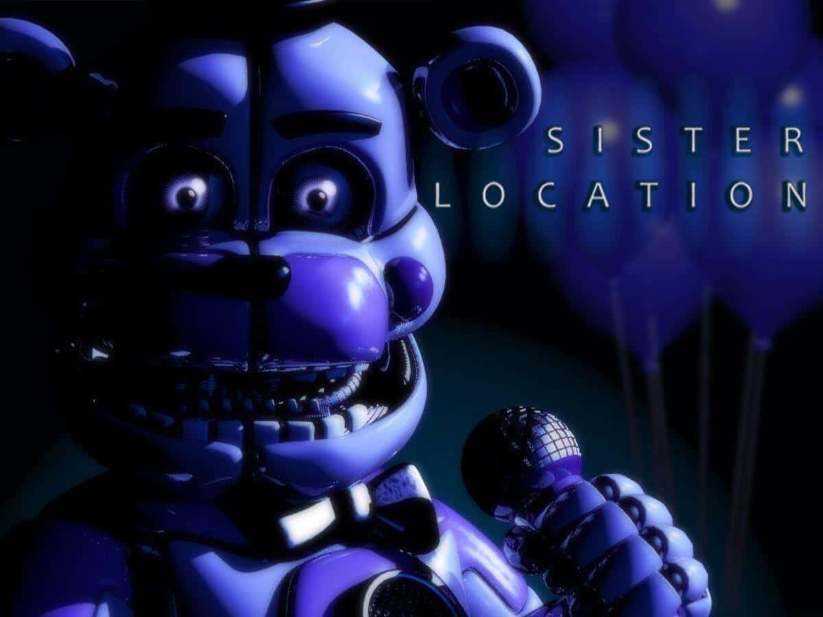 Funtime Freddy And His Puppet Pals At The Show Wallpaper