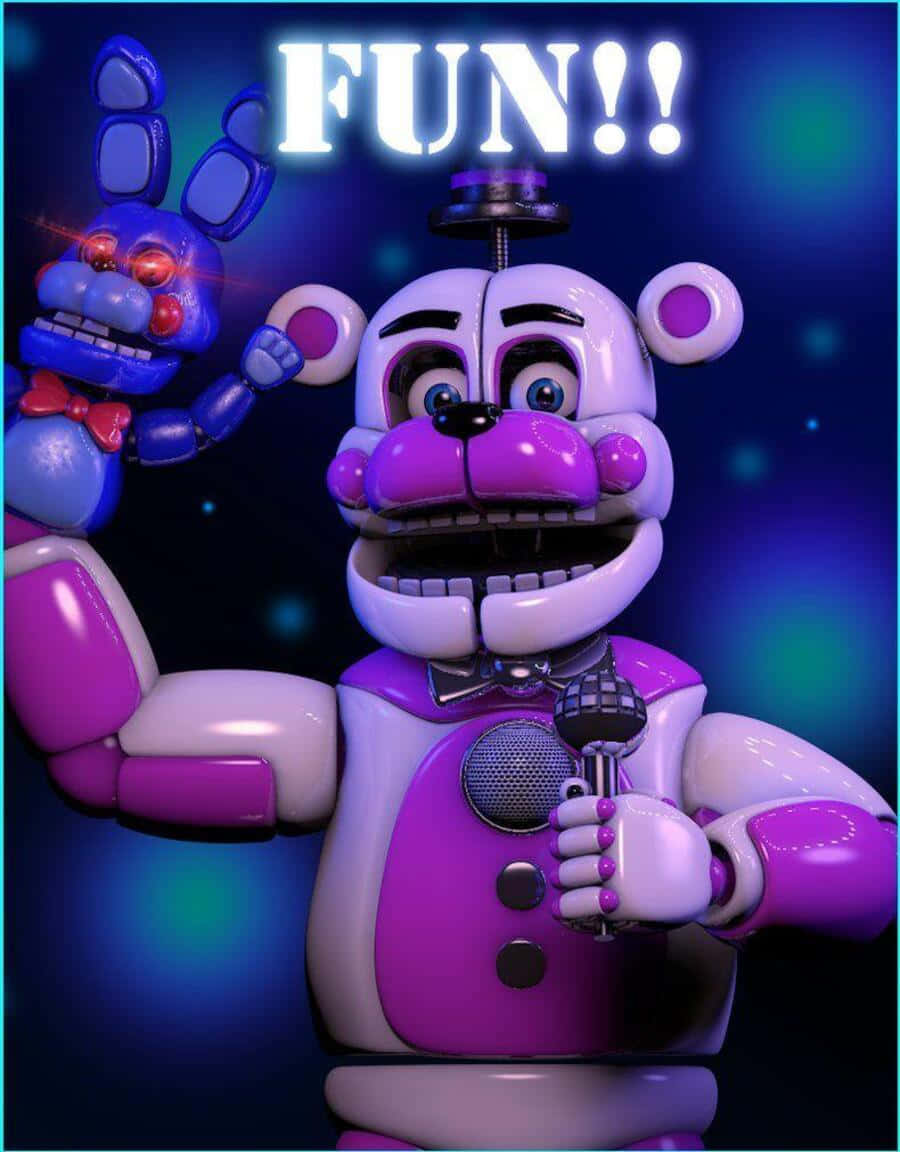 Funtime Freddy: The Entertainer Of Freddy Fazbear's Pizzeria Wallpaper