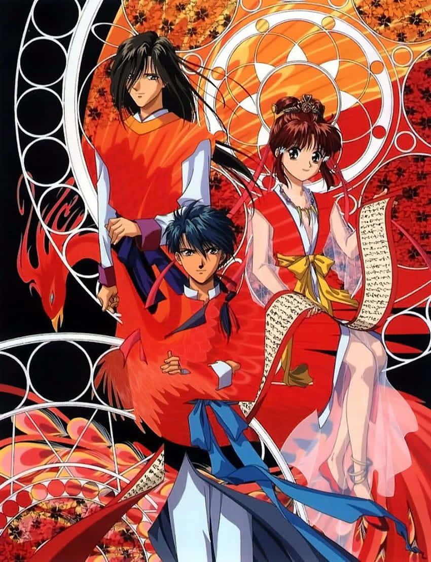 Fushigi Yuugi Anime Characters Wallpaper