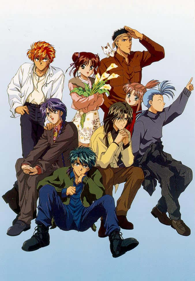 Fushigi Yuugi Group Illustration Wallpaper