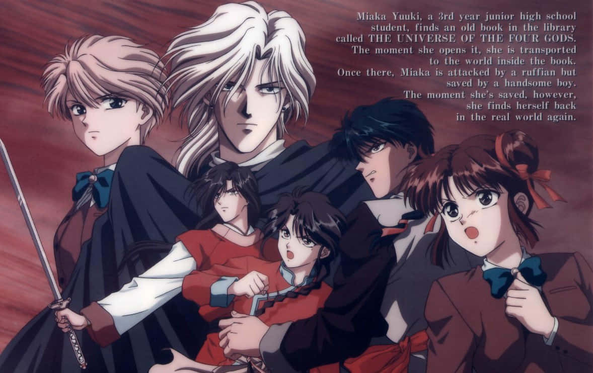 Fushigi Yuugi Group Portrait Wallpaper