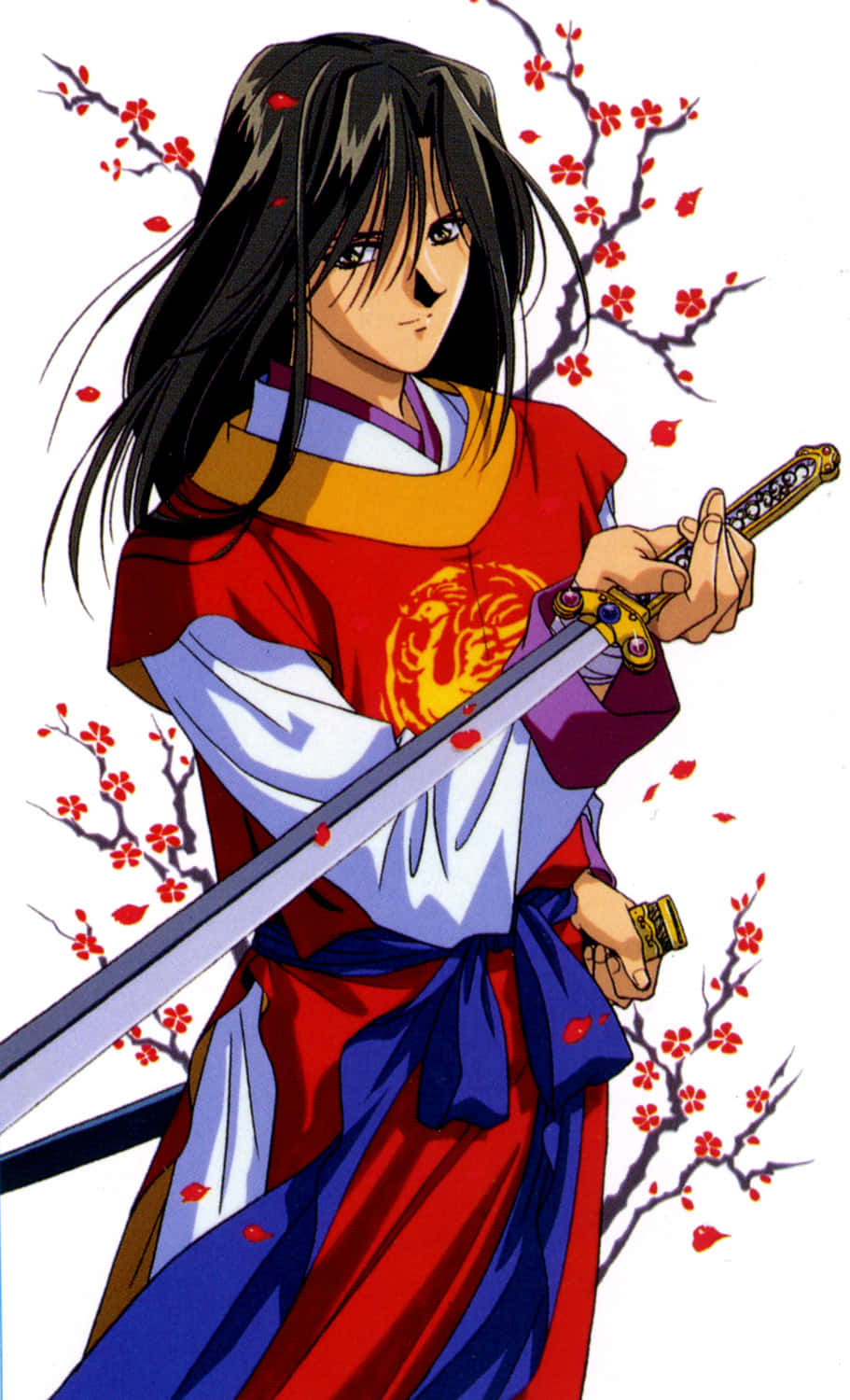 Fushigi Yuugi Hotohori Sword Stance Wallpaper