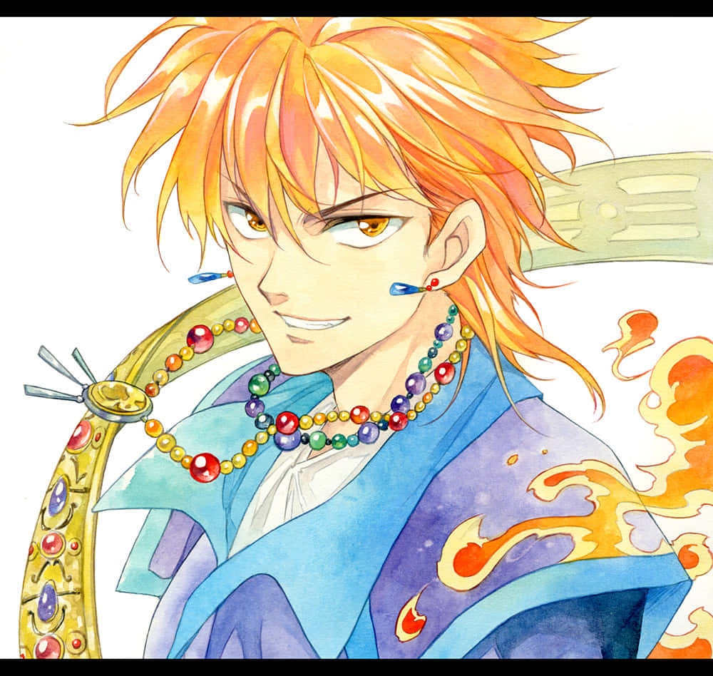 Fushigi Yuugi Tasuki Portrait Wallpaper